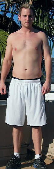 Before using fatburn.com to lose weight.